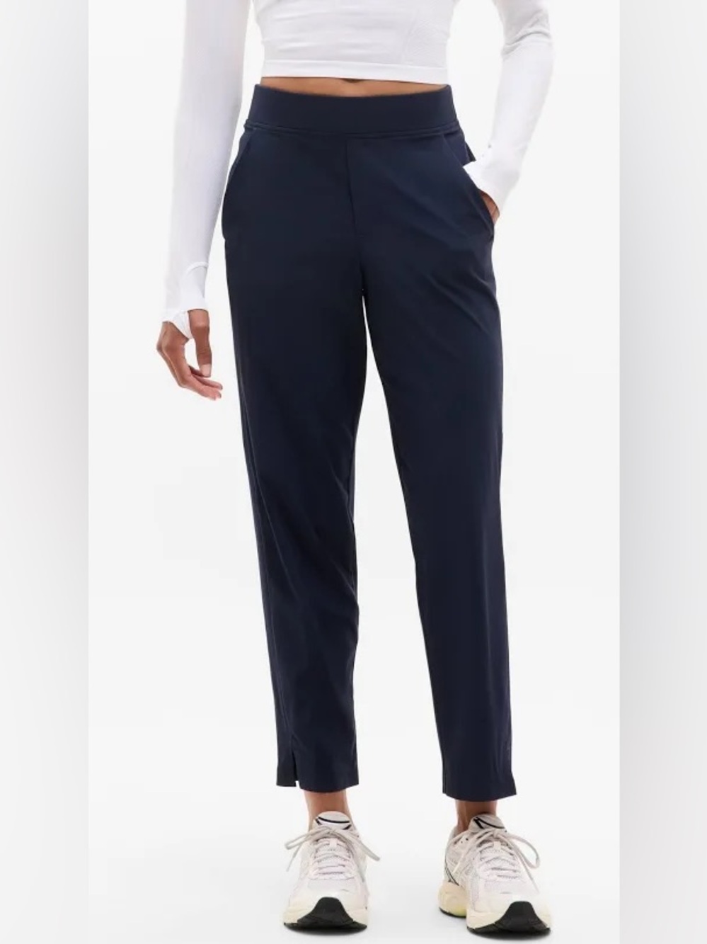 Athleta Brooklyn mid-rise ankle pant Navy